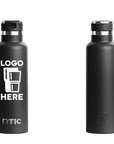 RTIC Journey Bottle Black Color Print