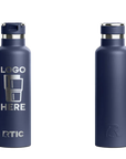 RTIC Journey Bottle Navy Laser Engrave