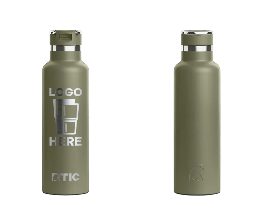RTIC Journey Bottle Olive Laser Engrave