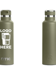 RTIC Journey Bottle Olive Color Print