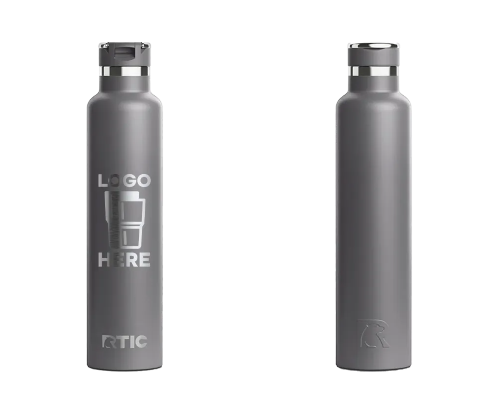 RTIC Journey Bottle Graphite Laser Engrave