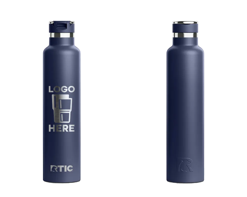 RTIC Journey Bottle Navy Laser Engrave