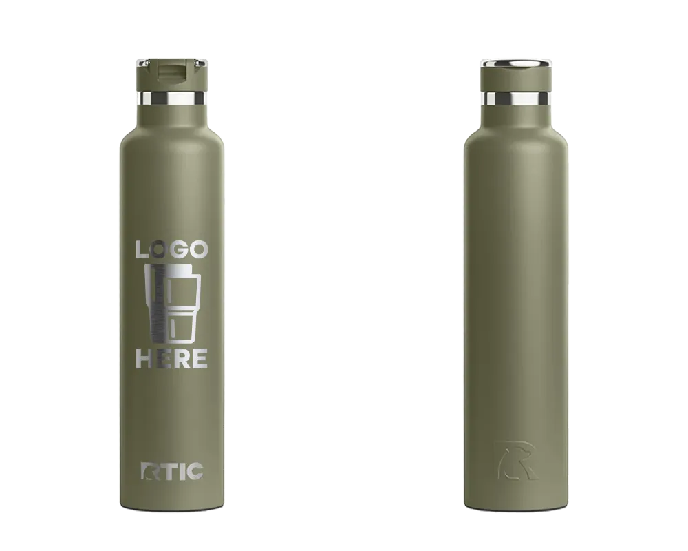 RTIC Journey Bottle Olive Laser Engrave