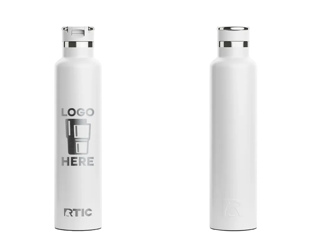 RTIC Journey Bottle White Laser Engrave