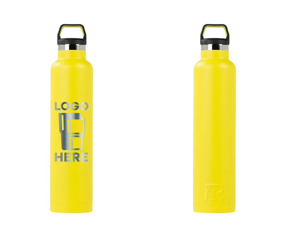 RTIC Sport Water Bottle Sunflower Laser Engrave