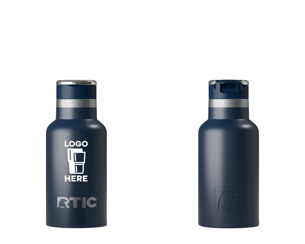 RTIC Little Journey Bottle Navy Color Print