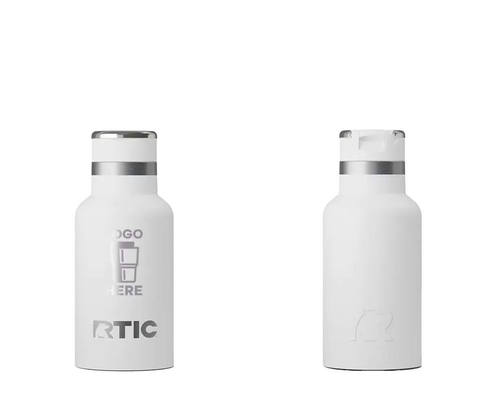 RTIC Little Journey Bottle White Laser Engrave