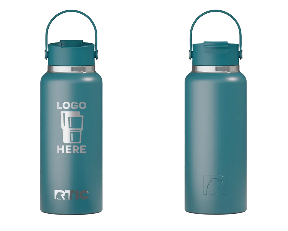 RTIC Outback Bottle Deep Harbor Laser Engrave