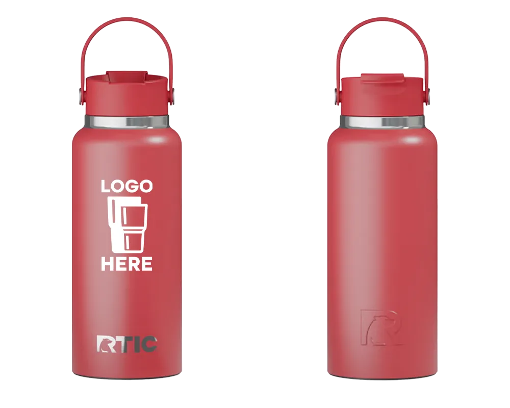 RTIC Outback Bottle Flag Red Color Print