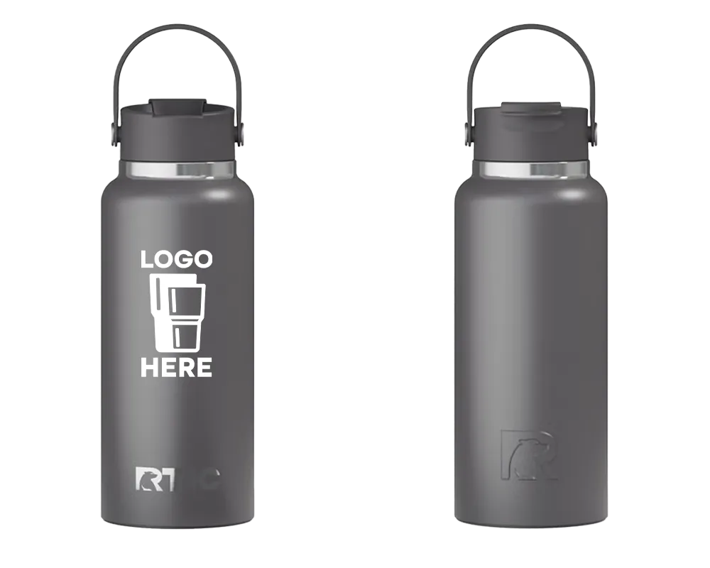 RTIC Outback Bottle Graphite Color Print