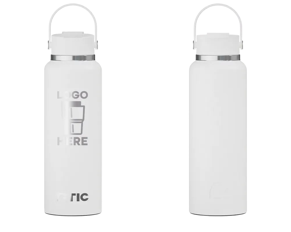 RTIC Outback Bottle White Laser Engrave