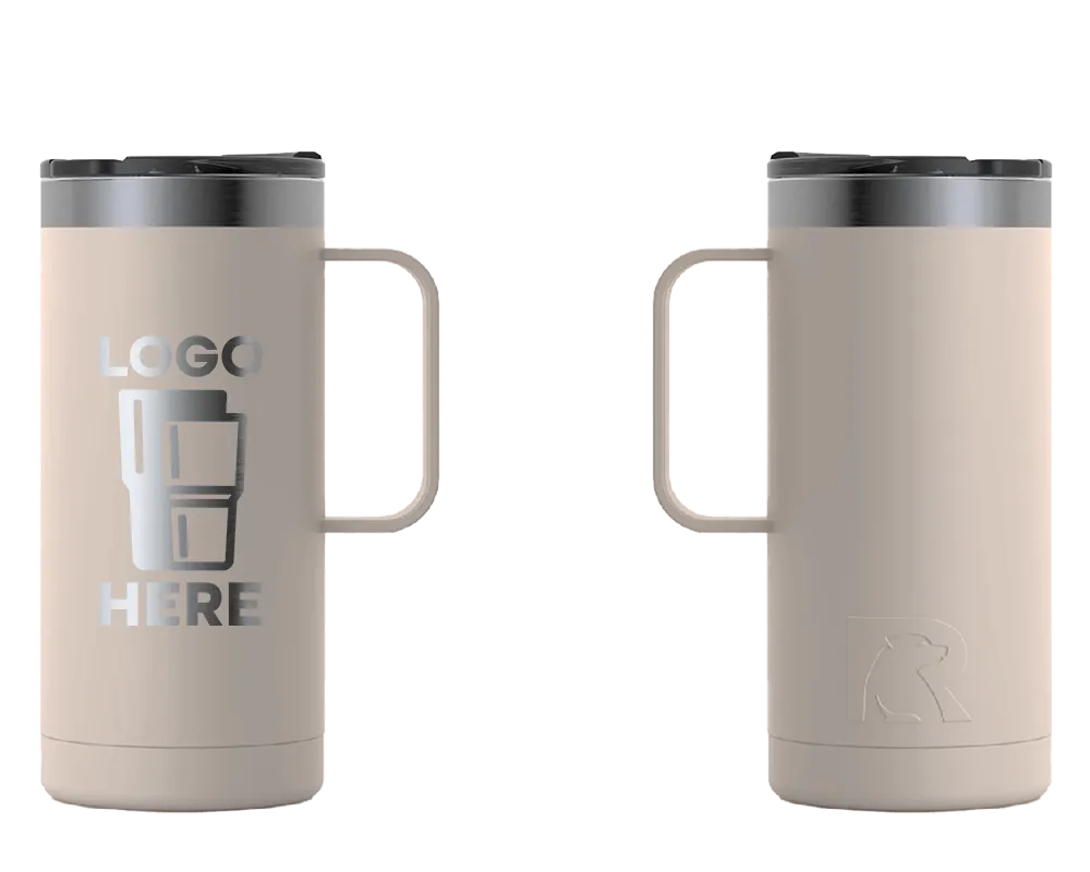 RTIC Coffee Cup Mug Beach Laser Engrave