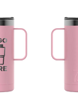 RTIC Coffee Cup Mug Flamingo Laser Engrave