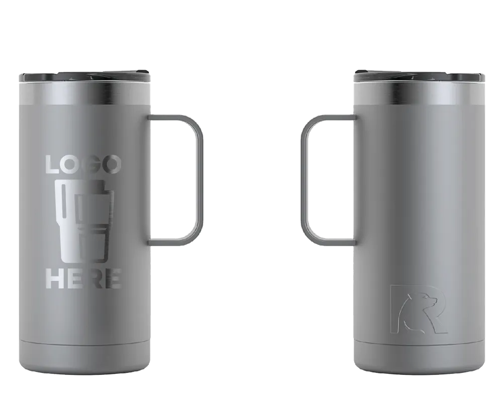 RTIC Coffee Cup Mug Graphite Laser Engrave