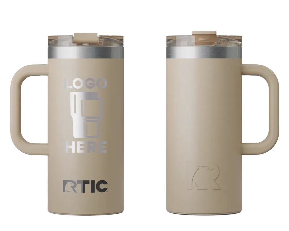 RTIC Road Trip Travel Mug Beach Laser Engrave