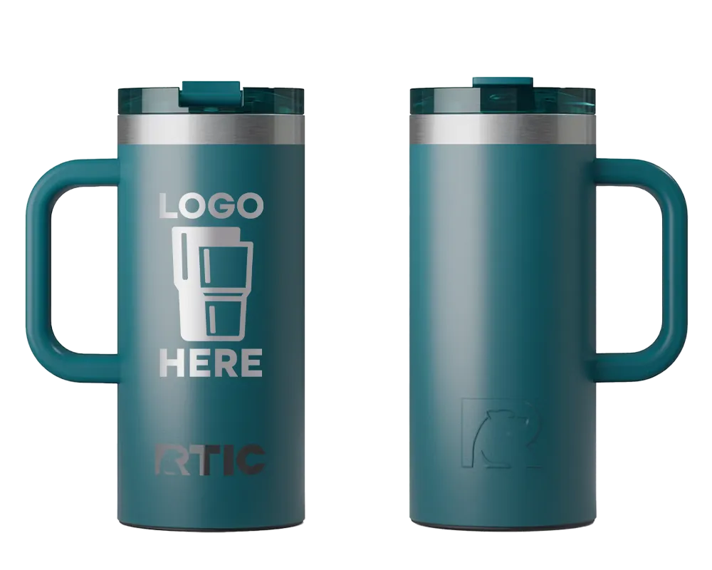 RTIC Road Trip Travel Mug Deep Harbor Laser Engrave