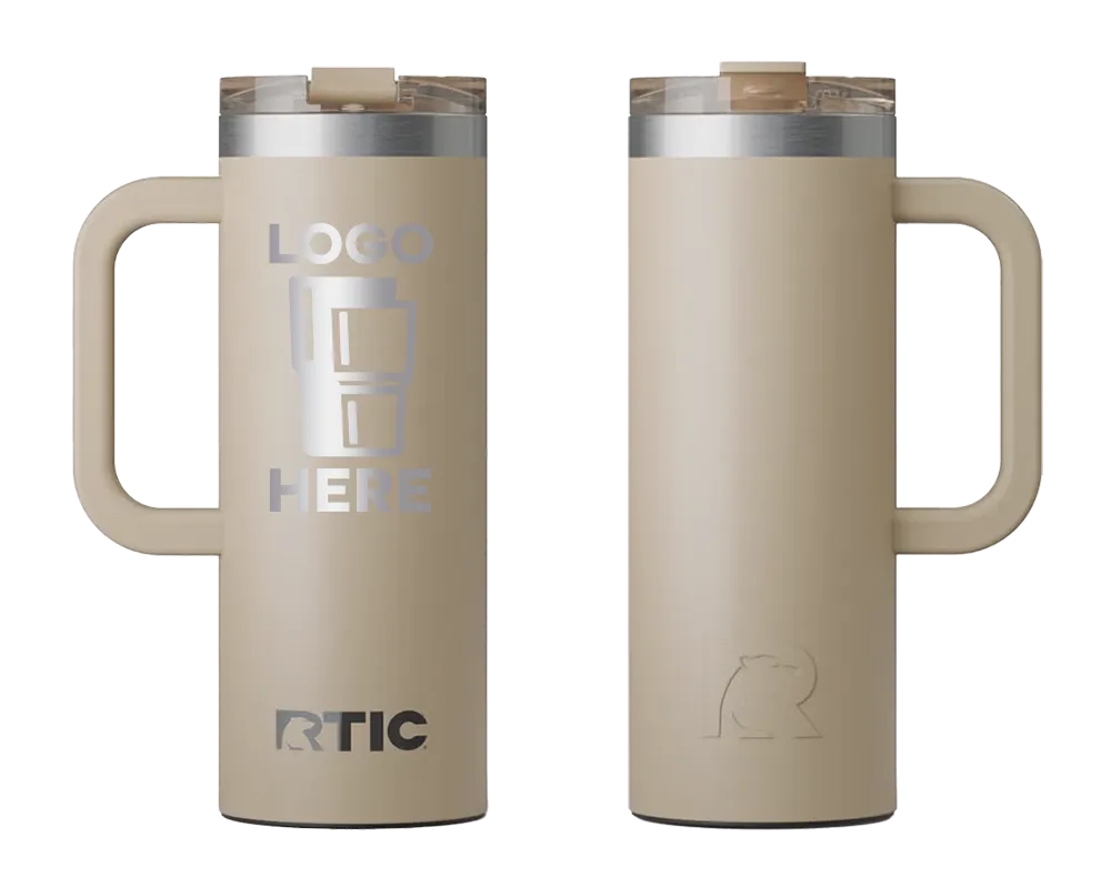 RTIC Road Trip Travel Mug Beach Laser Engrave