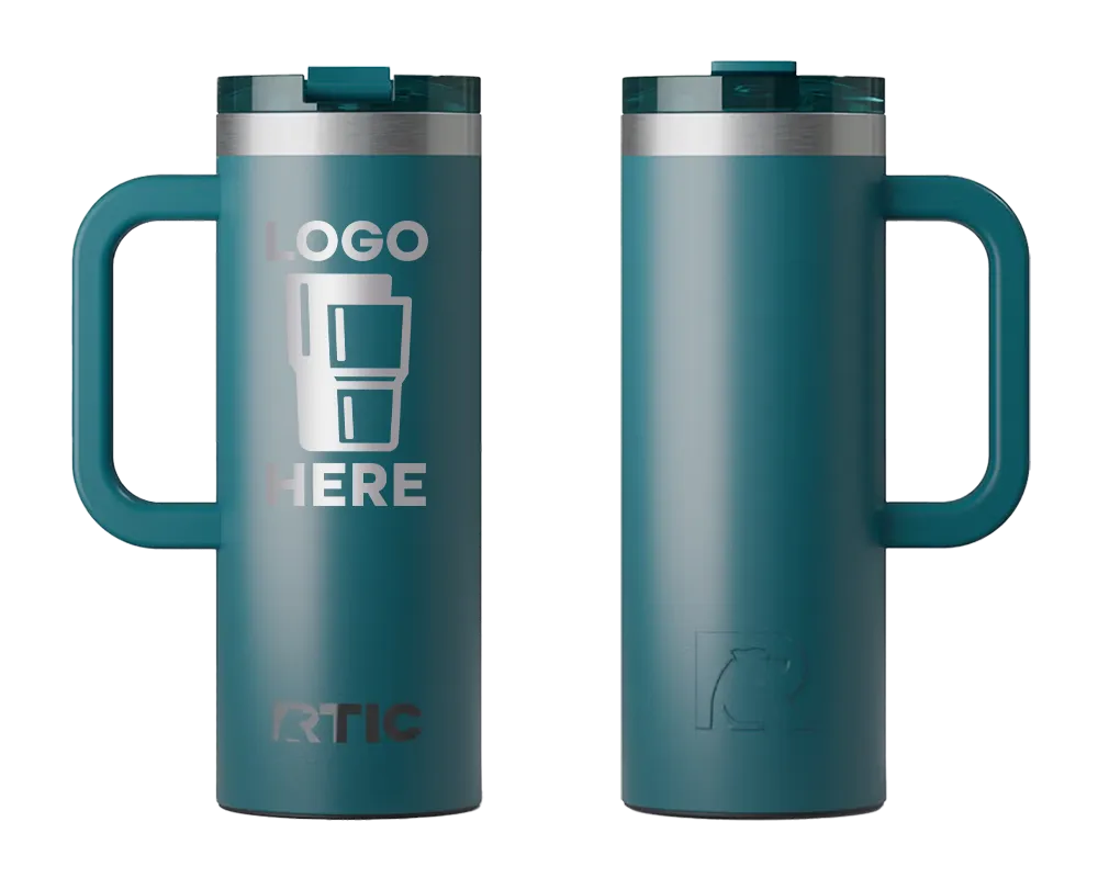 RTIC Road Trip Travel Mug Deep Harbor Laser Engrave