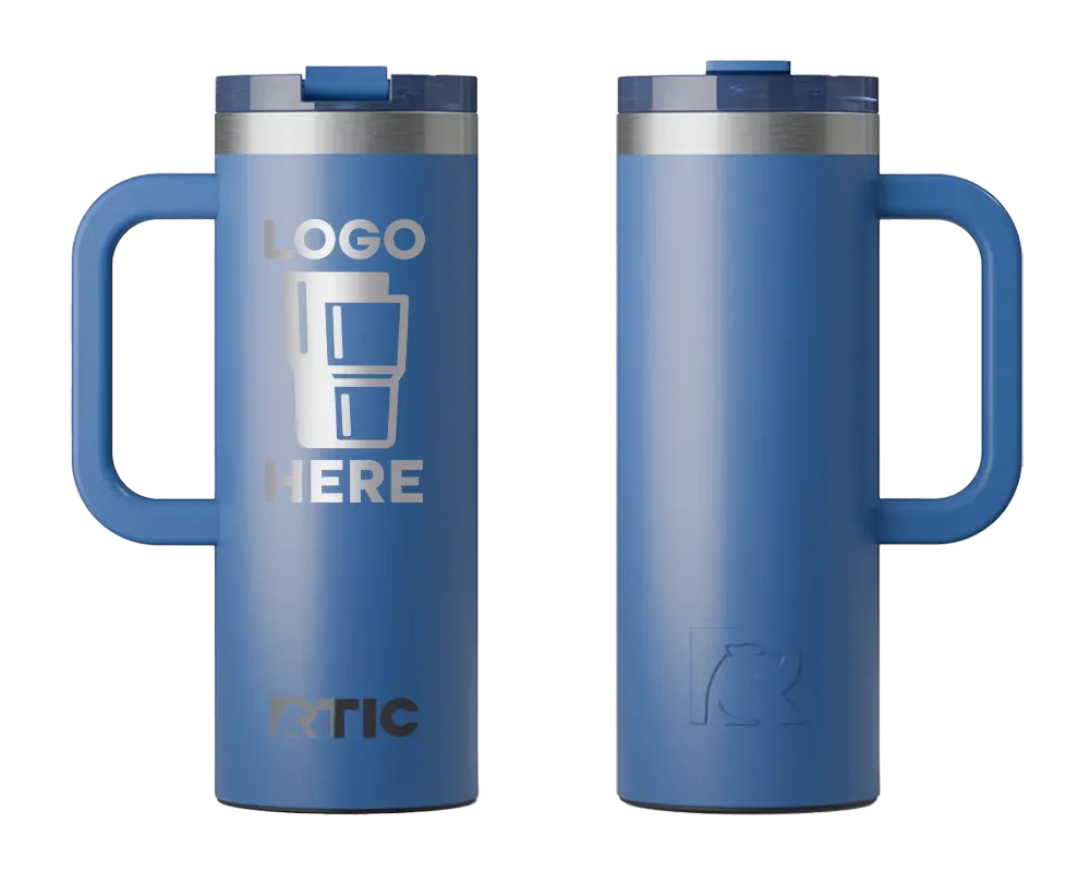 RTIC Road Trip Travel Mug Pond Laser Engrave