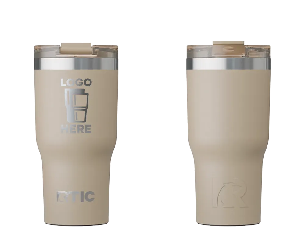 RTIC Essential Tumbler Beach Laser Engrave