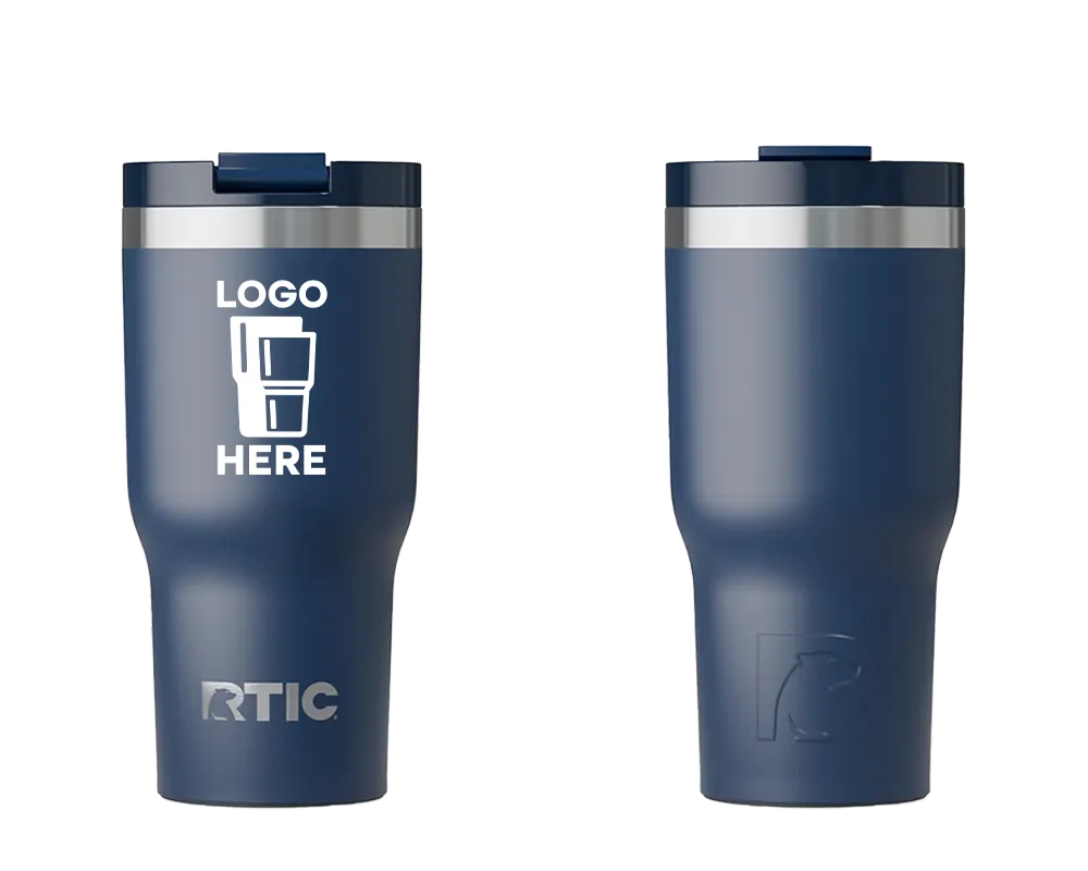 RTIC Essential Tumbler Navy Color Print