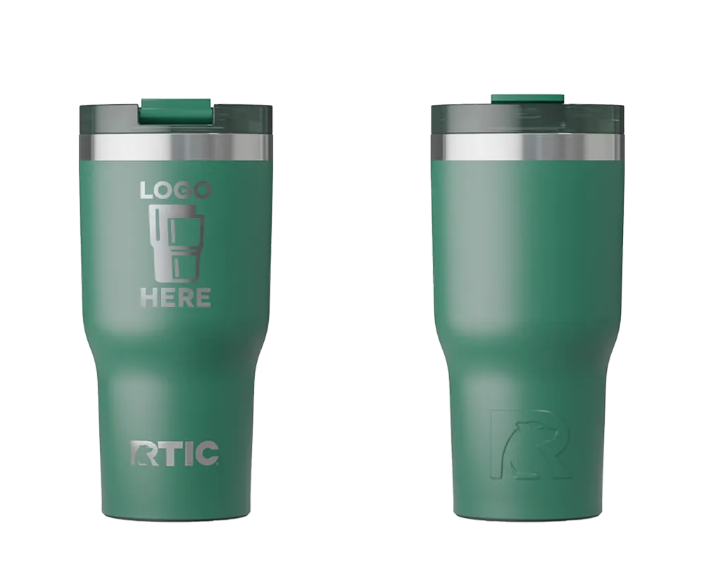 RTIC Essential Tumbler Pine Tree Laser Engrave