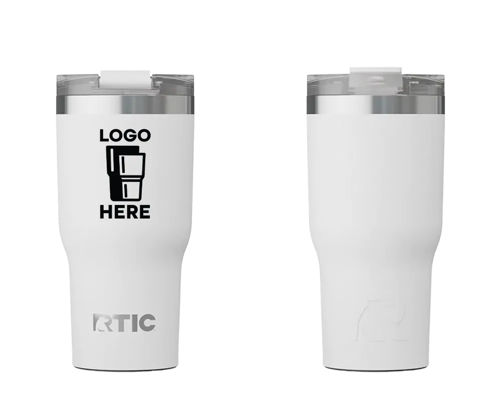 RTIC Essential Tumbler White Color Print