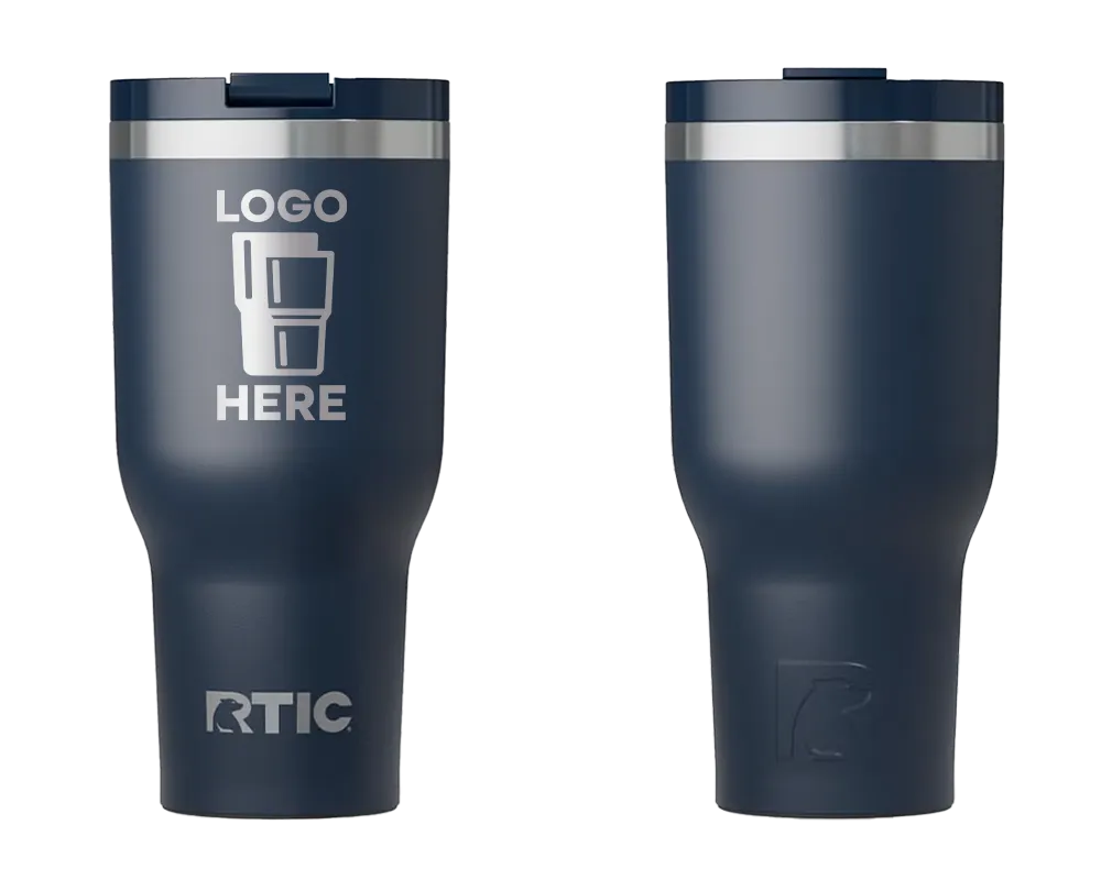 RTIC Essential Tumbler Navy Laser Engrave