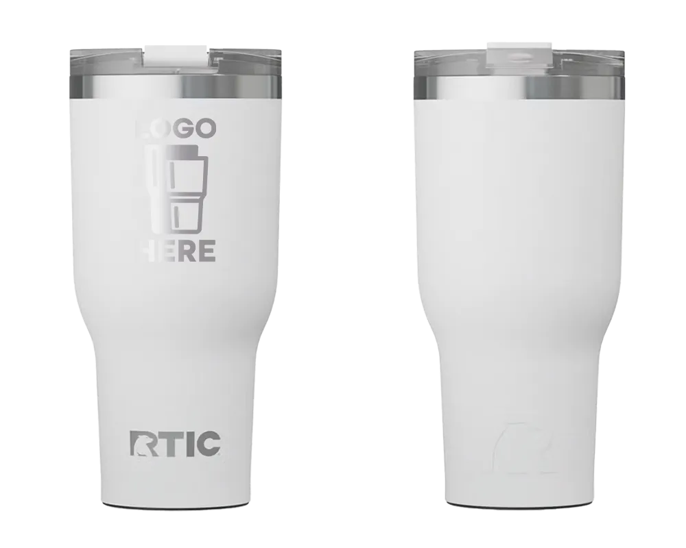 RTIC Essential Tumbler White Laser Engrave