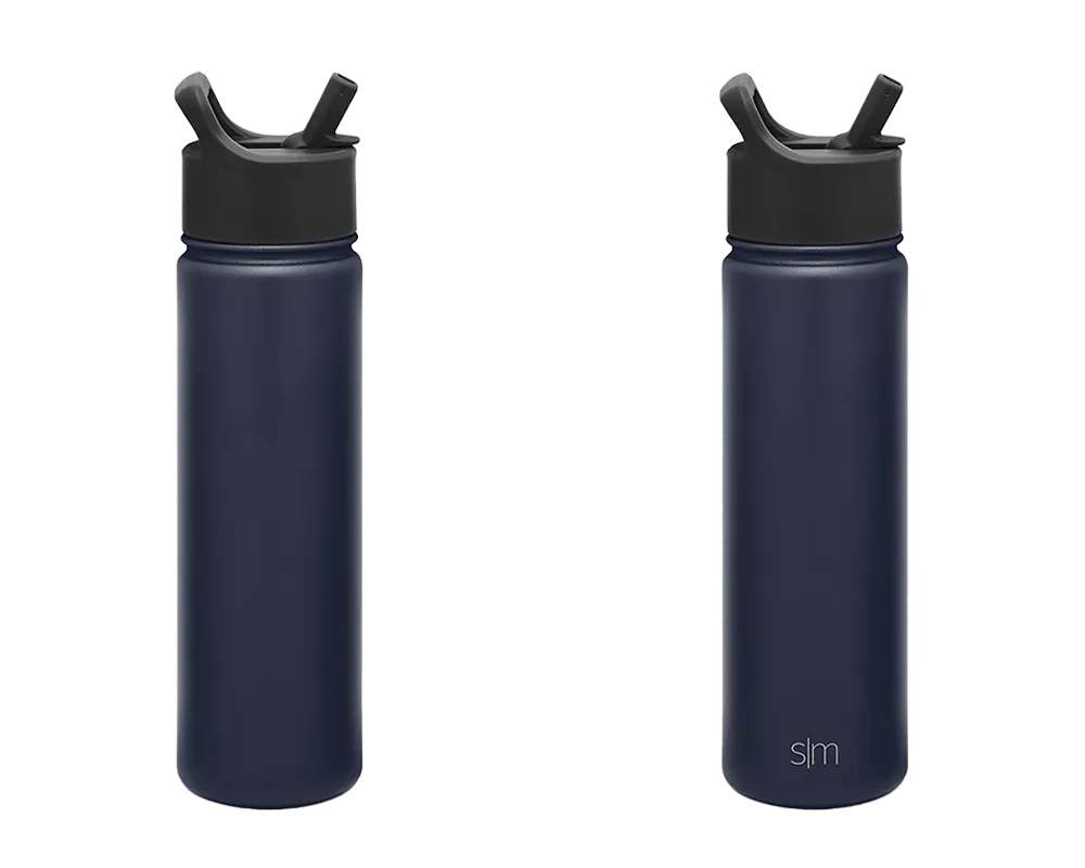 Simple Modern Summit Water Bottle in Deep Ocean