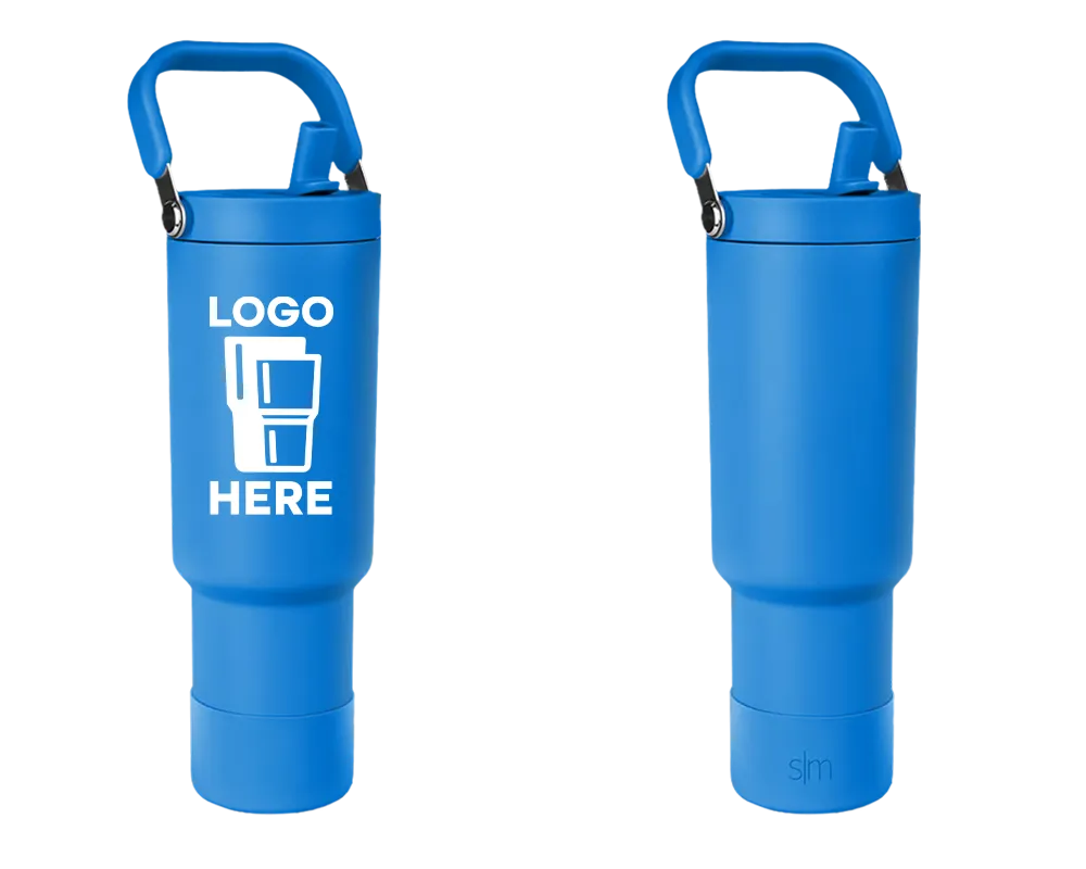 Simple Modern Trek Pivot Tumbler Supersonic Blue Color Print