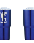 Tiered Wall Tumbler Navy Laser Engrave