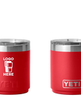 YETI Rambler Lowball Rescue Red Color Print