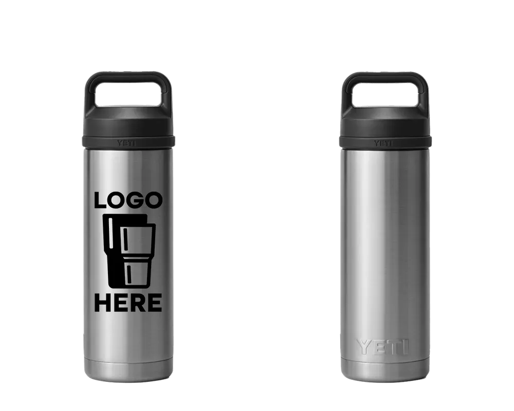 YETI Rambler Bottle Stainless Steel Color Print