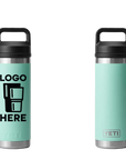 YETI Rambler Bottle Seafoam Color Print