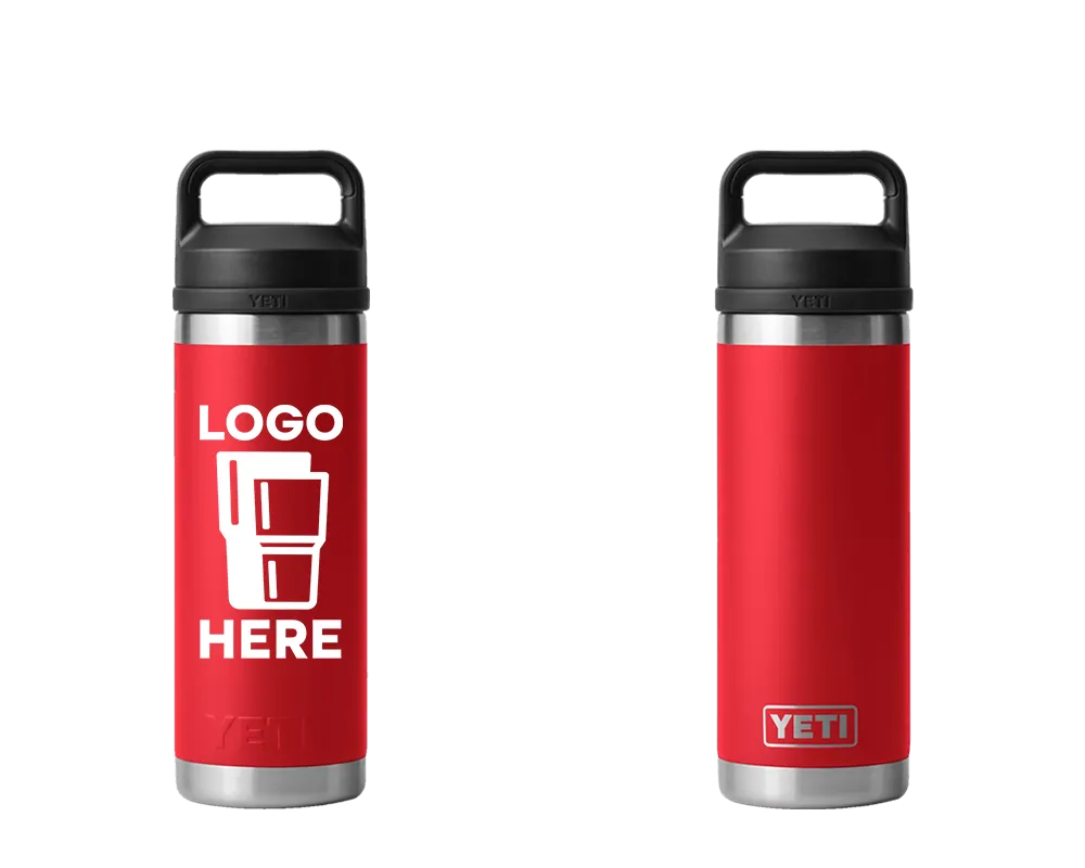 YETI Rambler Bottle Rescue Red Color Print