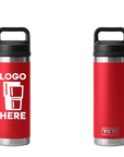 YETI Rambler Bottle Rescue Red Color Print