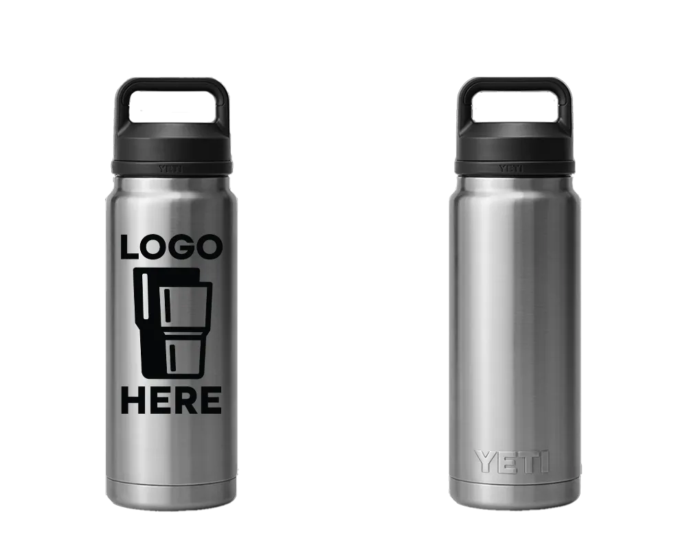 YETI Rambler Bottle Stainless Steel Color Print