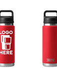 YETI Rambler Bottle Rescue Red Color Print