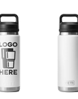 YETI Rambler Bottle White Laser Engrave