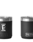 YETI Rambler Lowball Black Color Print