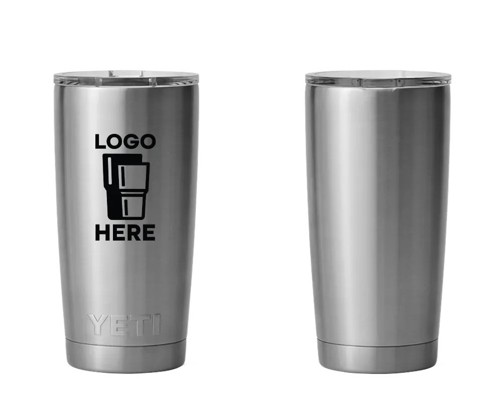 YETI Rambler Tumbler Stainless Steel Color Print